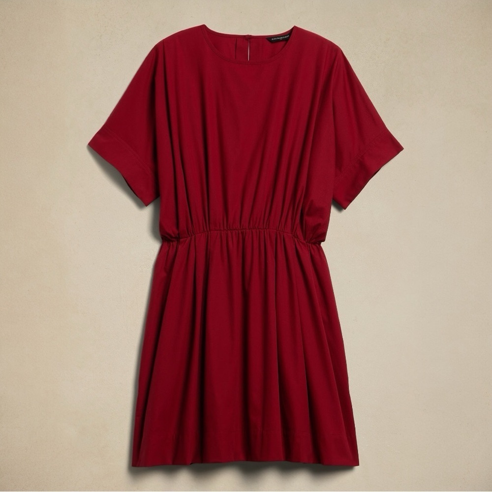 NWT Banana Republic‎ POPLIN MINI DRESS - Picture 4 of 7